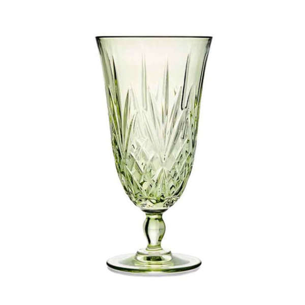 Melodia Water Glass Green