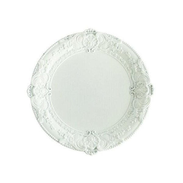 White Milan Charger Plate