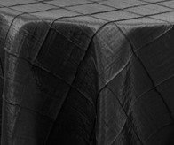 Black Taffeta Tablecloth