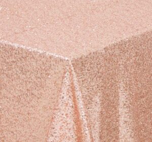 Blush Sequin Tablecloth