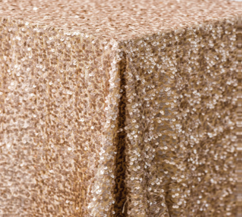 Gold Sequin Tablecloth