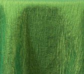 Lime Crinkle Tablecloth