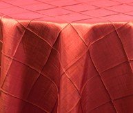 Orange Taffeta Tablecloth