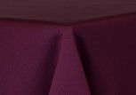 Plum Matte Satin Tablecloth
