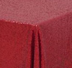 Red Sequin Tablecloth