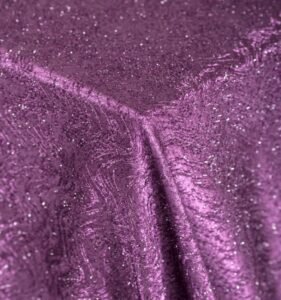 Eggplant Shimmer Tablecloth