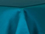 Turquoise Matte Satin Tablecloth