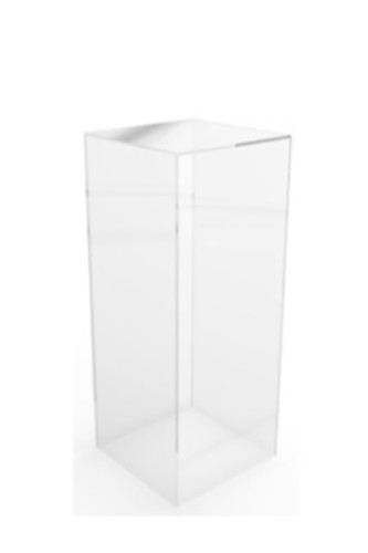 30inch Clear Acrylic Pedestal Accessories