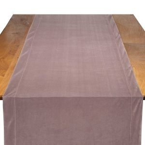 Blush Velvet Table Runner