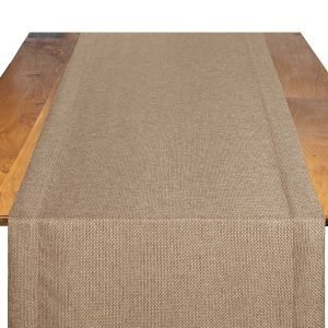 Burlap Havana Table Runner