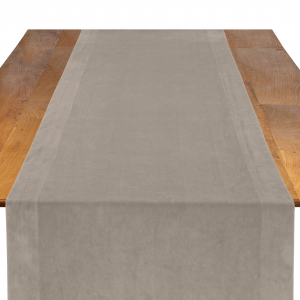 Mink Velvet Table Runner