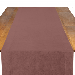 Rose Velvet Table Runner