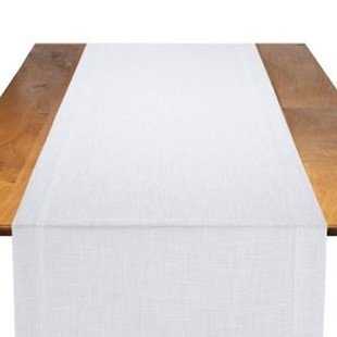 White Havana Table Runner