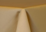 Gold Matte Satin Tablecloth