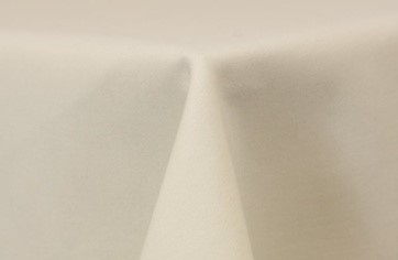 Ivory Matte Satin Tablecloth